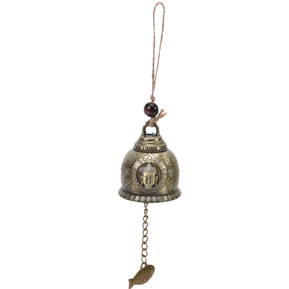 Bronze good LUCK Feng shui dragon, elephant, or Buddha bell - Picture 5 of 11